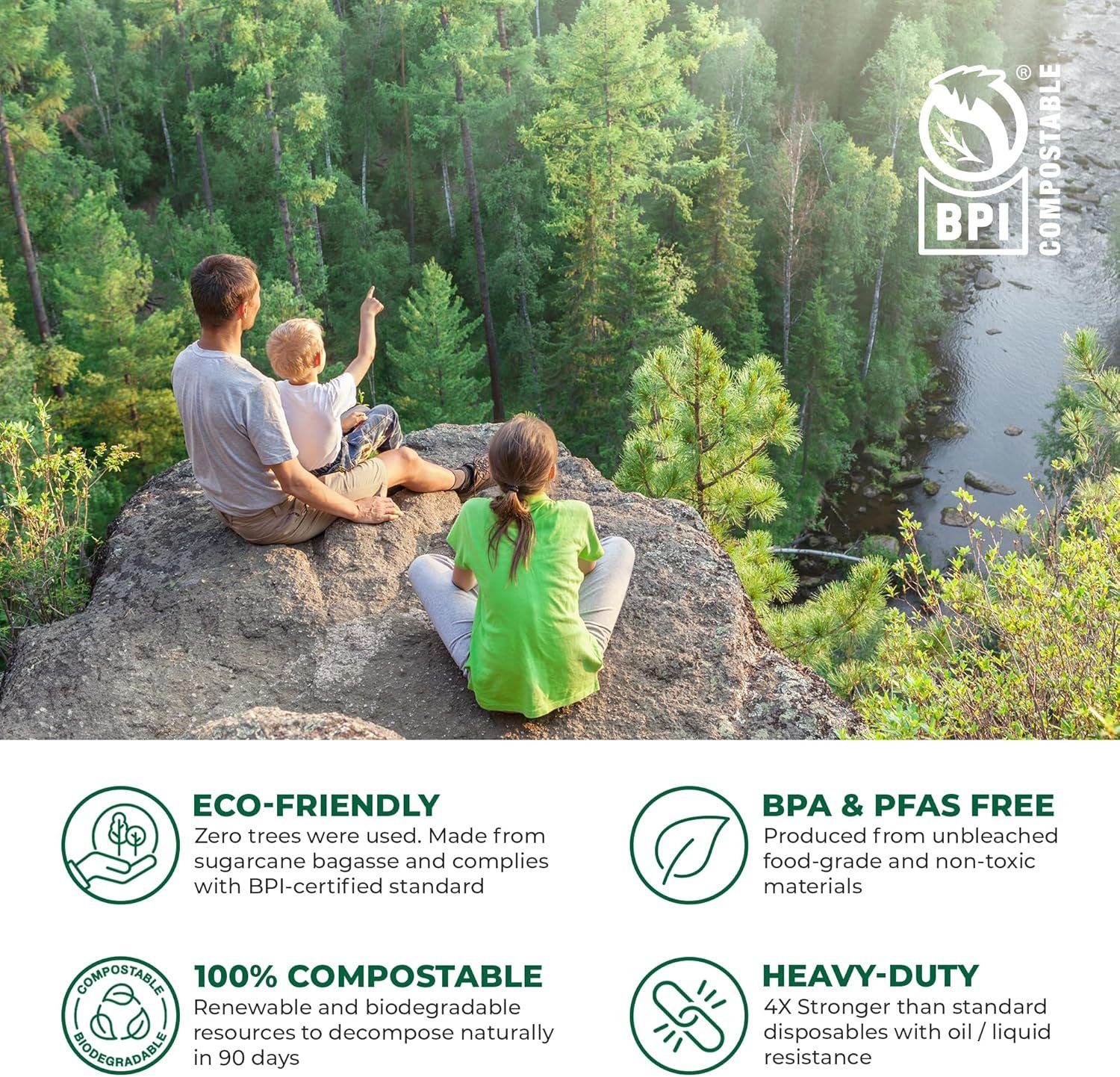 Produttore di Contenitori per Alimenti a Guscio Compostabili 8x8