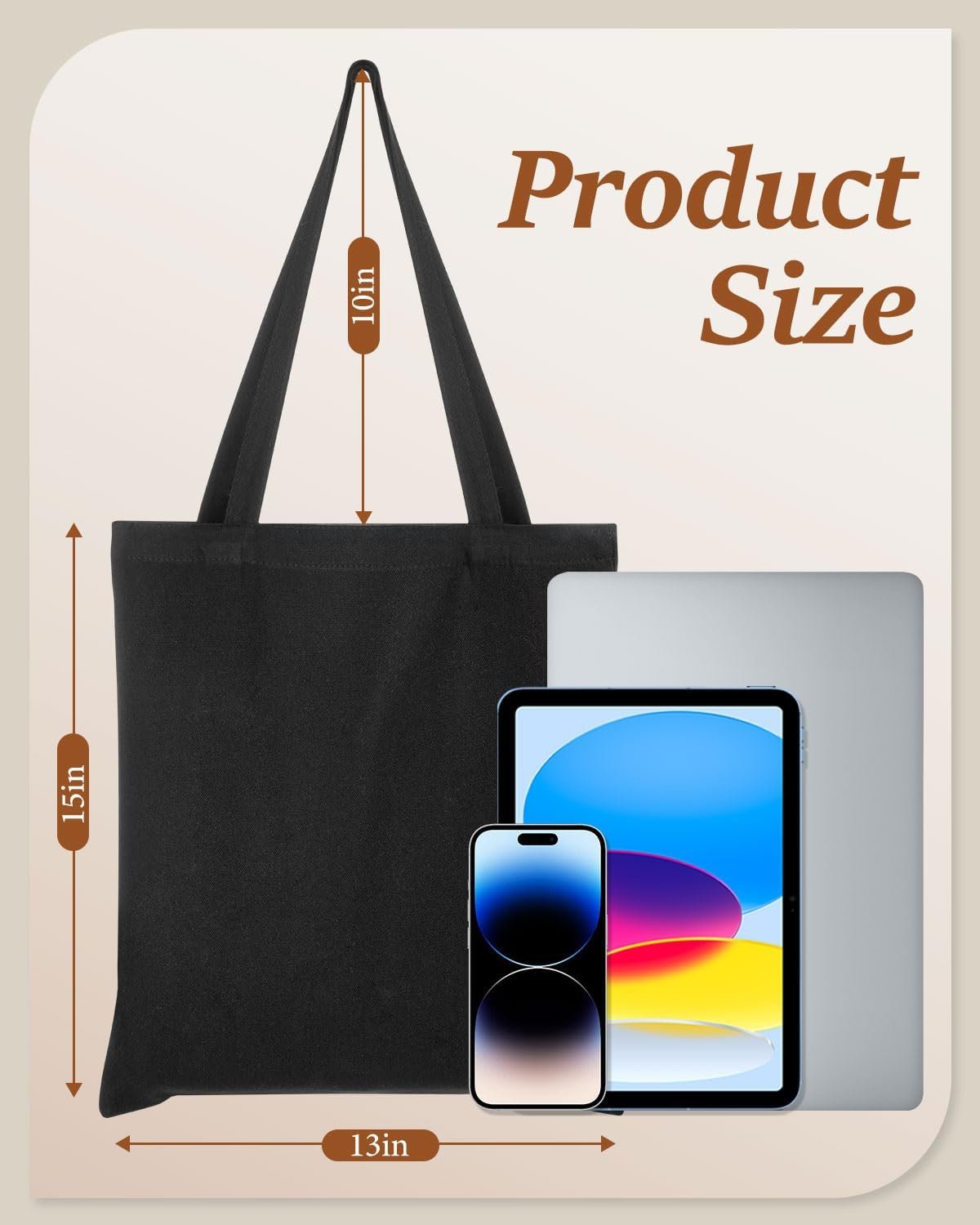 Logo Personalizzato Borse Tote Canvas All'ingrosso Marchio Bianco 13x15 Pollici 10oz Lavabili per Progetti DIY e Spesa dal Fornitore Logo Personalizzato Borse Tote Canvas All'ingrosso Marchio Bianco 13x15 Pollici 10oz Lavabili per Progetti DIY e Spesa dal Fornitore