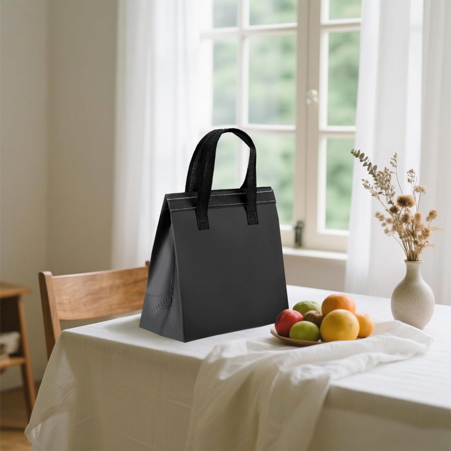 Marchio Bianco Confezione da 120 Borse Termiche Isolate per Asporto Ingrosso con Isolamento Termico per Cibi Caldi e Freddi Pizza Caffè Latte Catering Ristorante Picnic con Logo Personalizzato Fornitore