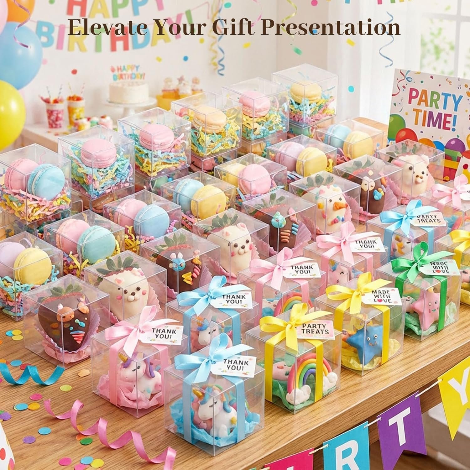 Produttore scatoline portaconfetti trasparenti 100 pz cubo piccole 2x2x2 pollici per caramelle macaron gioielli bomboniere matrimonio compleanno baby shower con logo personalizzato marchio bianco Produttore scatoline portaconfetti trasparenti 100 pz cubo piccole 2x2x2 pollici per caramelle macaron gioielli bomboniere matrimonio compleanno baby shower con logo personalizzato marchio bianco