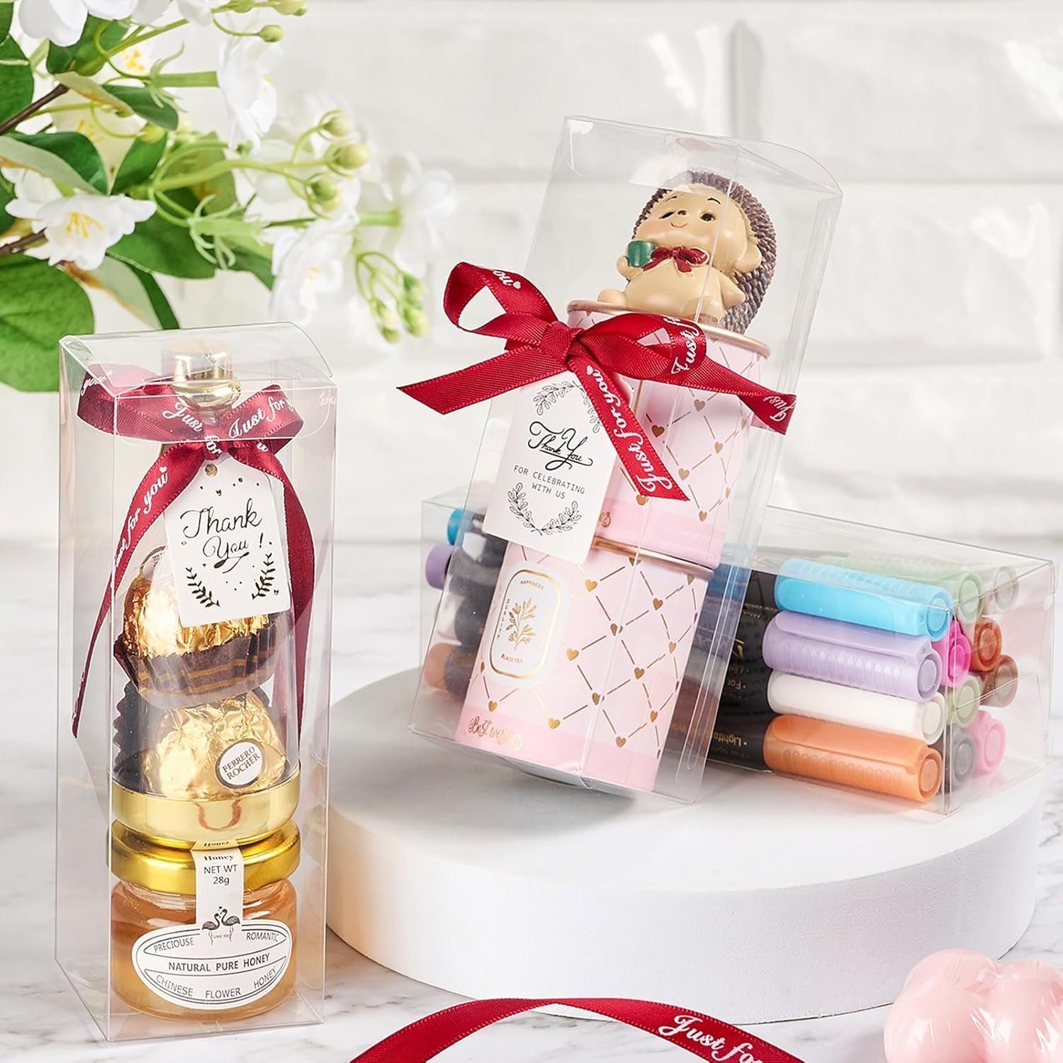 Marchio Bianco 30 Scatole Trasparenti per Confetti Macaron Dolci 2x2x6 Pollici Rettangolari Plastica per Matrimonio Baby Shower Compleanno Retail con Logo Personalizzato dal Produttore Marchio Bianco 30 Scatole Trasparenti per Confetti Macaron Dolci 2x2x6 Pollici Rettangolari Plastica per Matrimonio Baby Shower Compleanno Retail con Logo Personalizzato dal Produttore