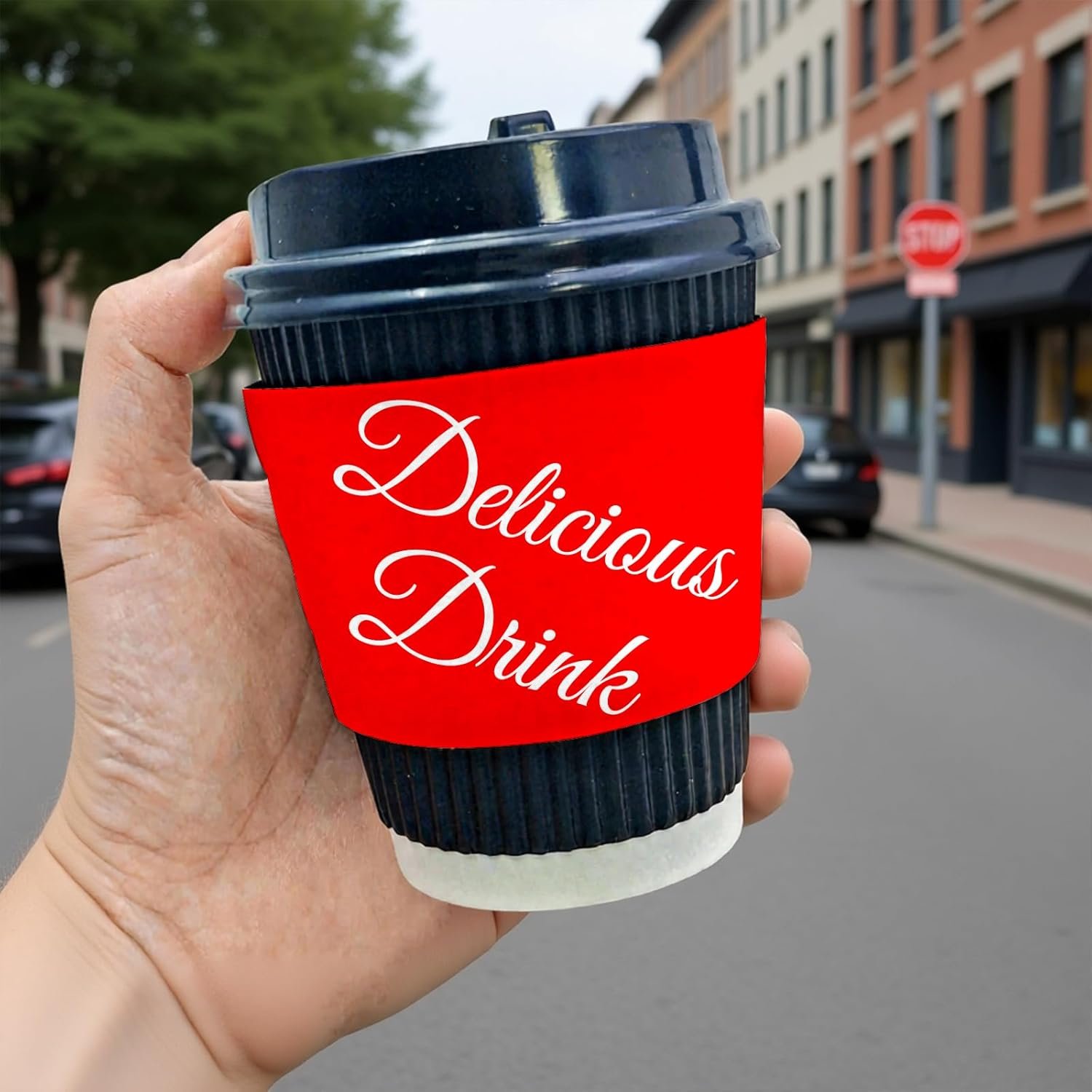 Logo Personalizzato Coprisale per Tazze da Caffè in Carta Monouso 10-1000 pz Marchio Bianco per Eventi Regali Matrimoni Anniversari Fidanzamenti 50 pz dal Produttore