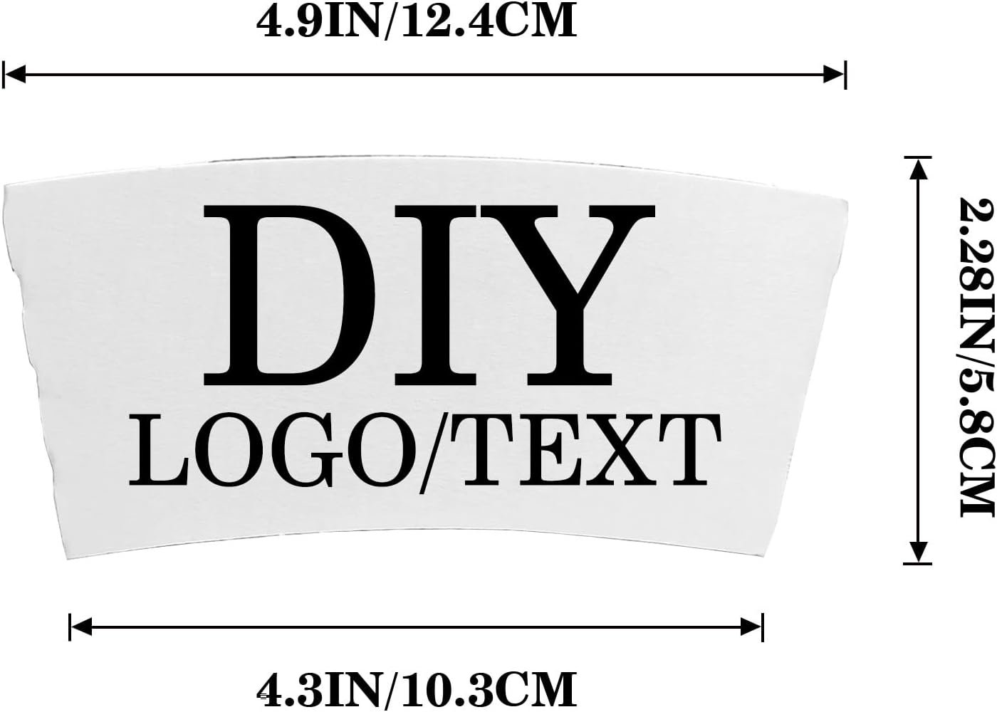 Logo Personalizzato Coprisale per Tazze da Caffè in Carta Monouso 10-1000 pz Marchio Bianco per Eventi Regali Matrimoni Anniversari Fidanzamenti 50 pz dal Produttore