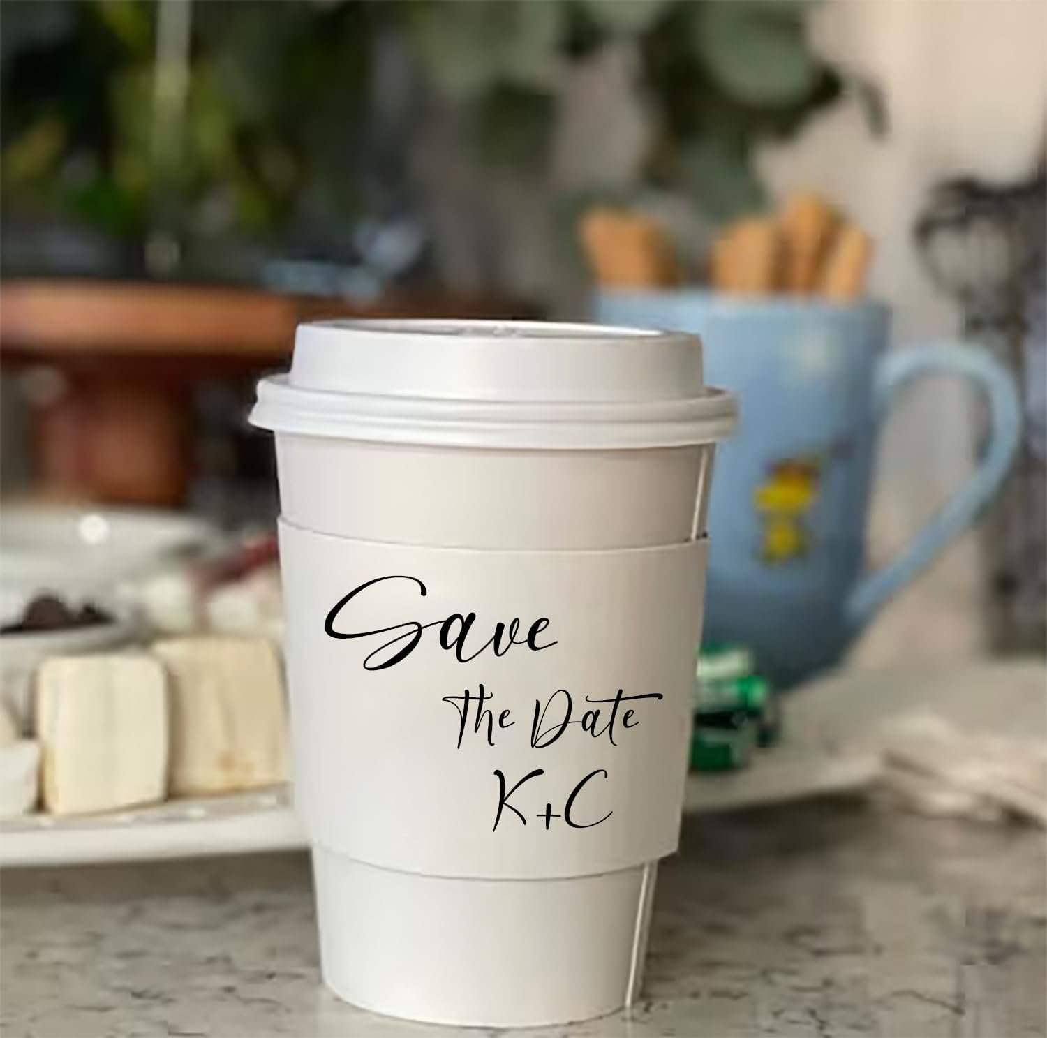 Marchio Bianco Coprivasi Caffè Usa e Getta con Logo Personalizzato per Amanti del Caffè Baby Shower Matrimonio Festa dal Produttore Bianchi Marchio Bianco Coprivasi Caffè Usa e Getta con Logo Personalizzato per Amanti del Caffè Baby Shower Matrimonio Festa dal Produttore Bianchi
