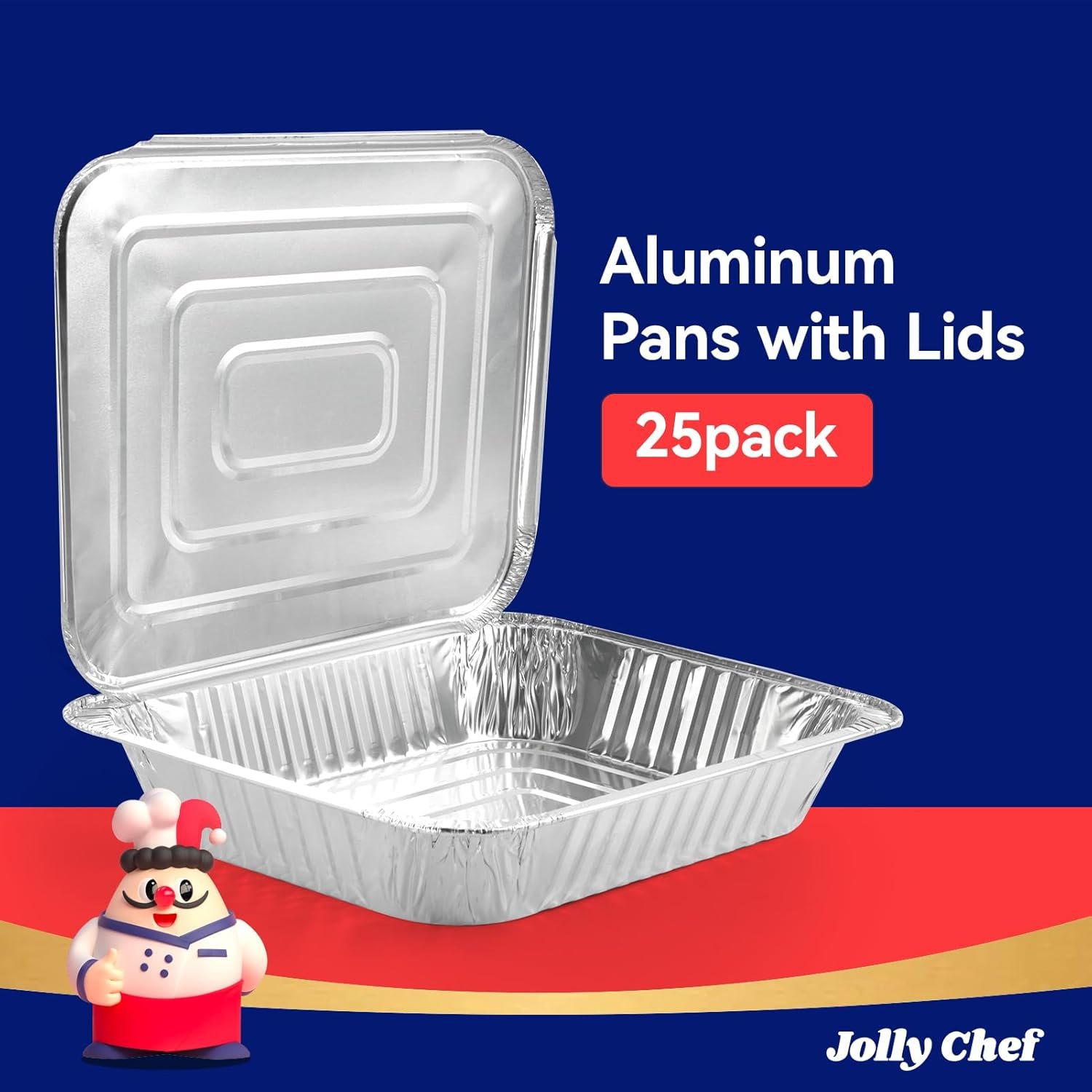 Marchio Bianco Teglie Alluminio 9x13 con Coperchi Logo Personalizzato (25 pz) Contenitori Usa e Getta per Cottura Riscaldamento Stoccaggio Preparazione Alimenti Ringraziamento Natale Feste dal Fornitore Marchio Bianco Teglie Alluminio 9x13 con Coperchi Logo Personalizzato (25 pz) Contenitori Usa e Getta per Cottura Riscaldamento Stoccaggio Preparazione Alimenti Ringraziamento Natale Feste dal Fornitore
