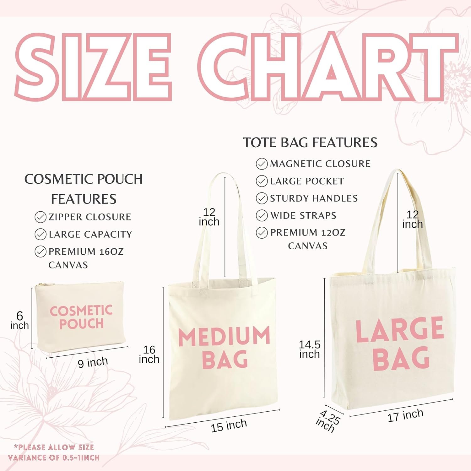 Fornitore Borsa Tote Personalizzata con Nome e Logo Personalizzato Tela Premium Riutilizzabile Marchio Bianco per Donne Damigelle Insegnanti Infermiere