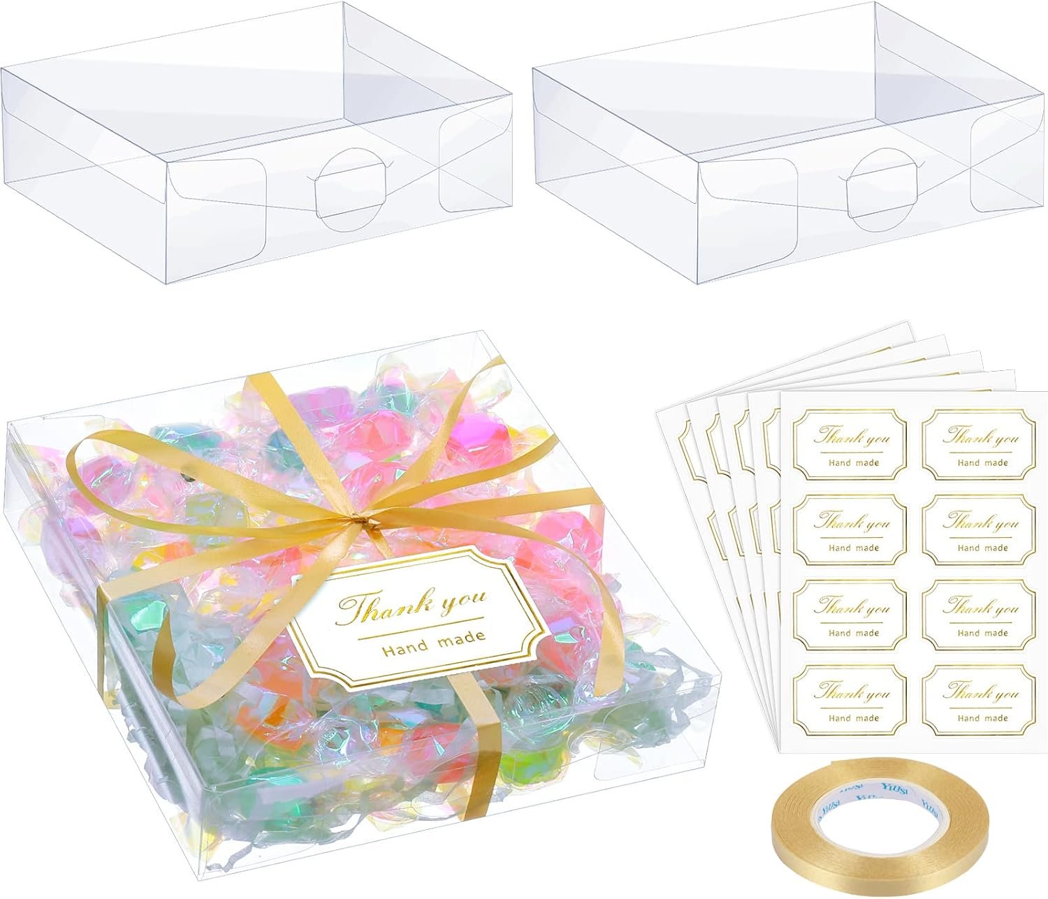 Fornitore di Scatole Trasparenti Monoporzione con Logo Personalizzato 35 pz 4 x 4 x 1.2 pollici per Biscotti Macarons Brownies Donuts Caramelle Cioccolato Bomboniere Festa Sposa Matrimonio San Valentino Marchio Bianco Fornitore di Scatole Trasparenti Monoporzione con Logo Personalizzato 35 pz 4 x 4 x 1.2 pollici per Biscotti Macarons Brownies Donuts Caramelle Cioccolato Bomboniere Festa Sposa Matrimonio San Valentino Marchio Bianco