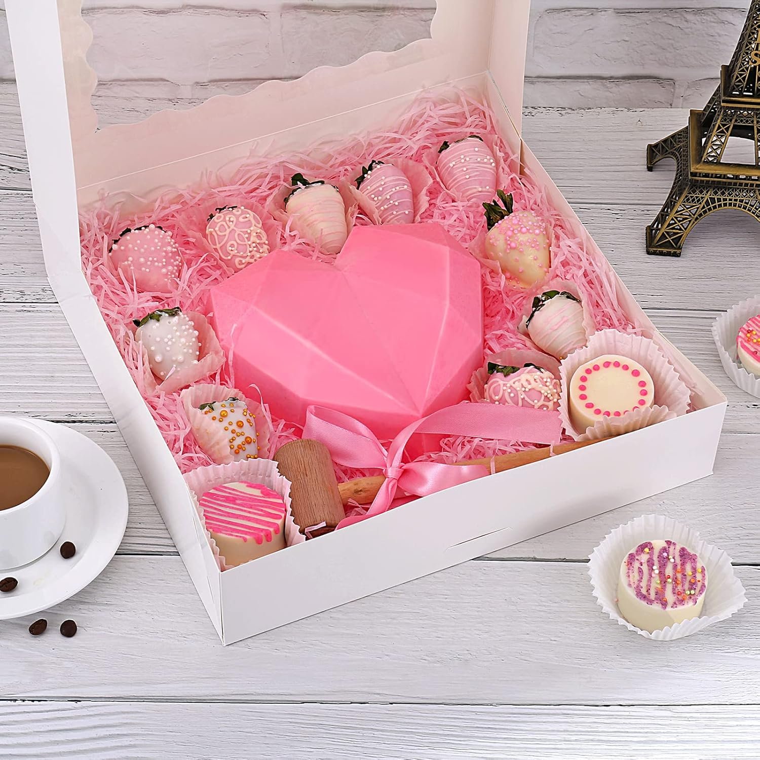 Marchio Bianco Scatole per Torte 20 Pezzi 12