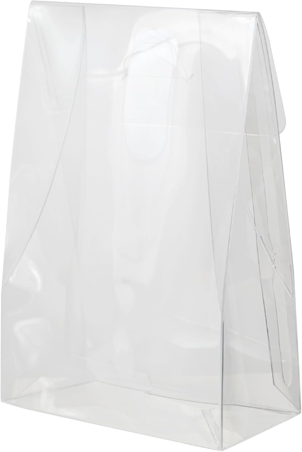 Logo Personalizzato confezione da 12 scatole bomboniere trasparenti in plastica 4 x 2 x 6 pollici marchio bianco per nozze baby shower cioccolato biscotti caramelle dolcetti dal fornitore