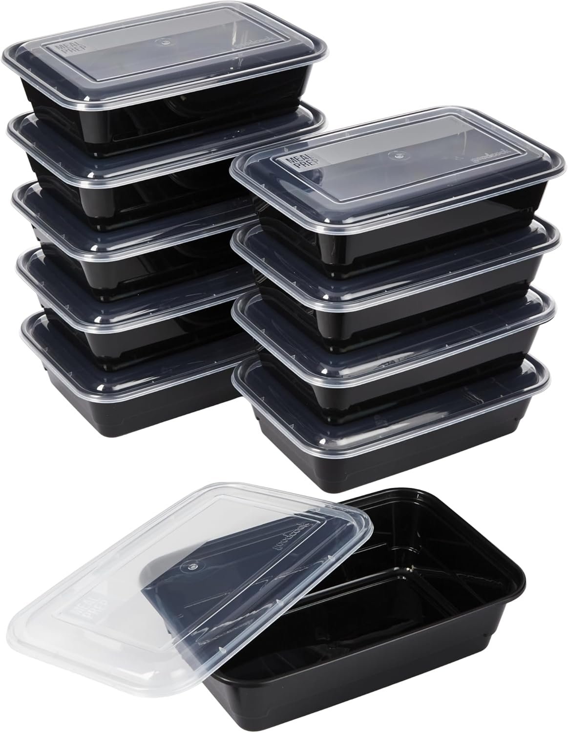 Marchio Bianco Contenitori Meal Prep Singolo con Logo Personalizzato dal Fornitore