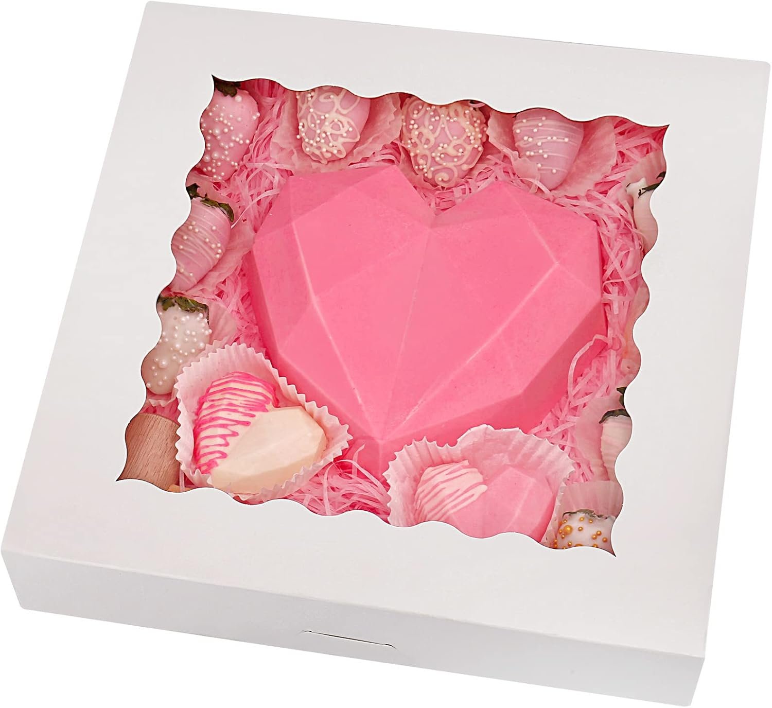 Marchio Bianco Scatole per Torte 20 Pezzi 12