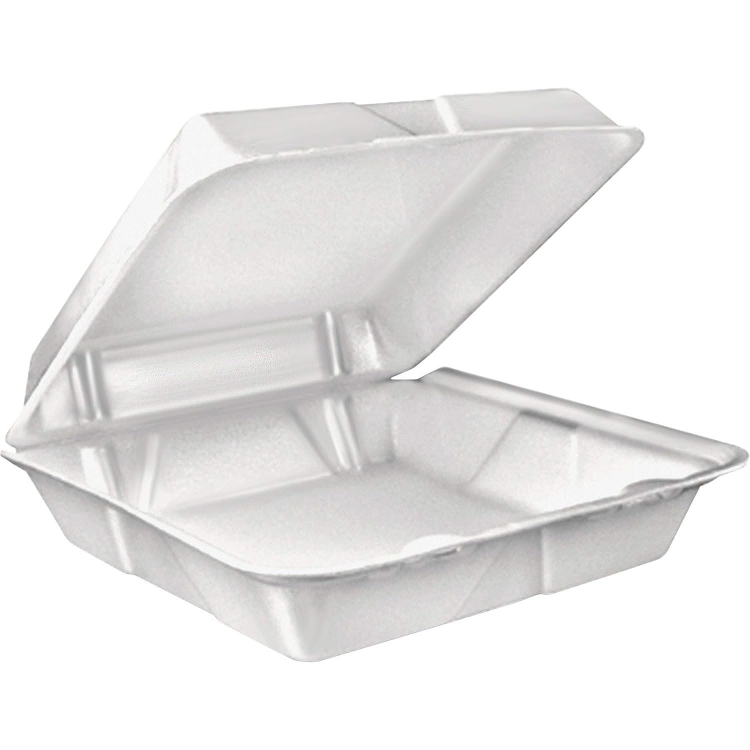 Produttore Contenitori a Cerniera in Schiuma Espansa Grande 9 Pollici con Logo Personalizzato Bianco Marchio Bianco Confezione da 200