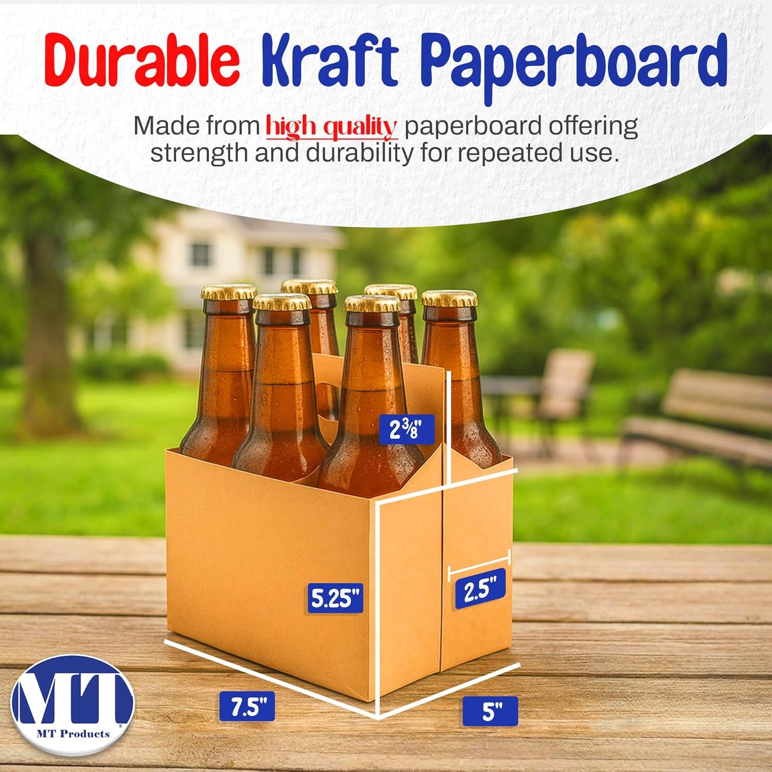 Produttore di Portabottiglie in Cartone Kraft per 6 Bottiglie da 12 oz con Logo Personalizzato - Confezione da 10 per Marchio Bianco Produttore di Portabottiglie in Cartone Kraft per 6 Bottiglie da 12 oz con Logo Personalizzato - Confezione da 10 per Marchio Bianco