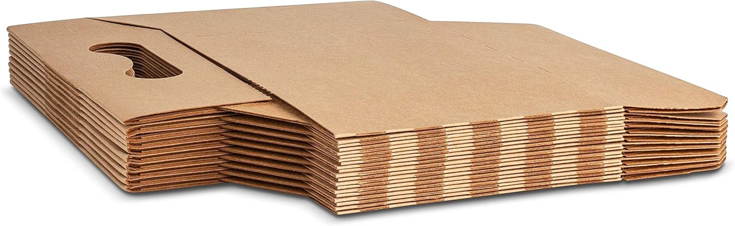Produttore di Portabottiglie in Cartone Kraft per 6 Bottiglie da 12 oz con Logo Personalizzato - Confezione da 10 per Marchio Bianco Produttore di Portabottiglie in Cartone Kraft per 6 Bottiglie da 12 oz con Logo Personalizzato - Confezione da 10 per Marchio Bianco