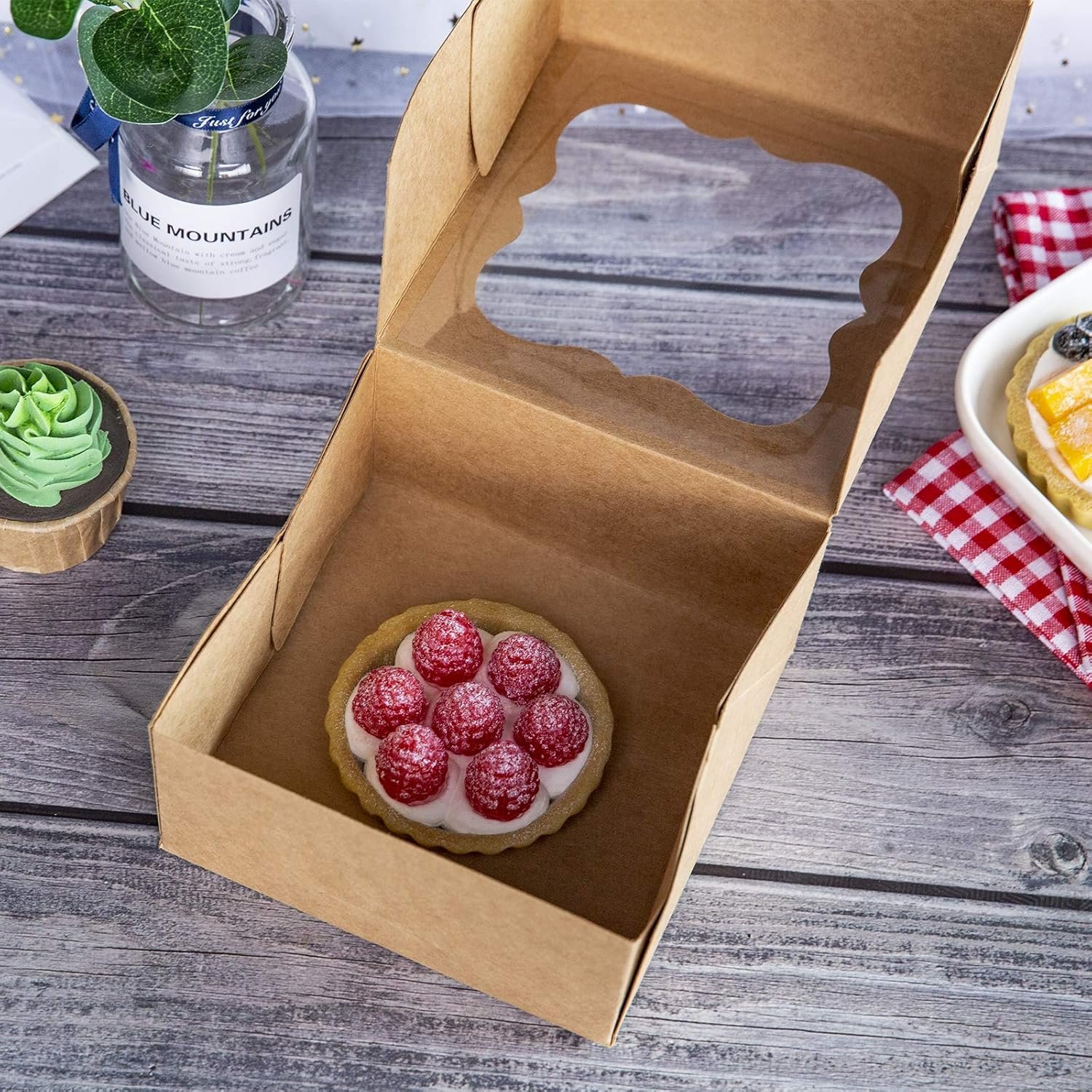 Fornitore Scatole da Pasticceria Marroni 6x6x3