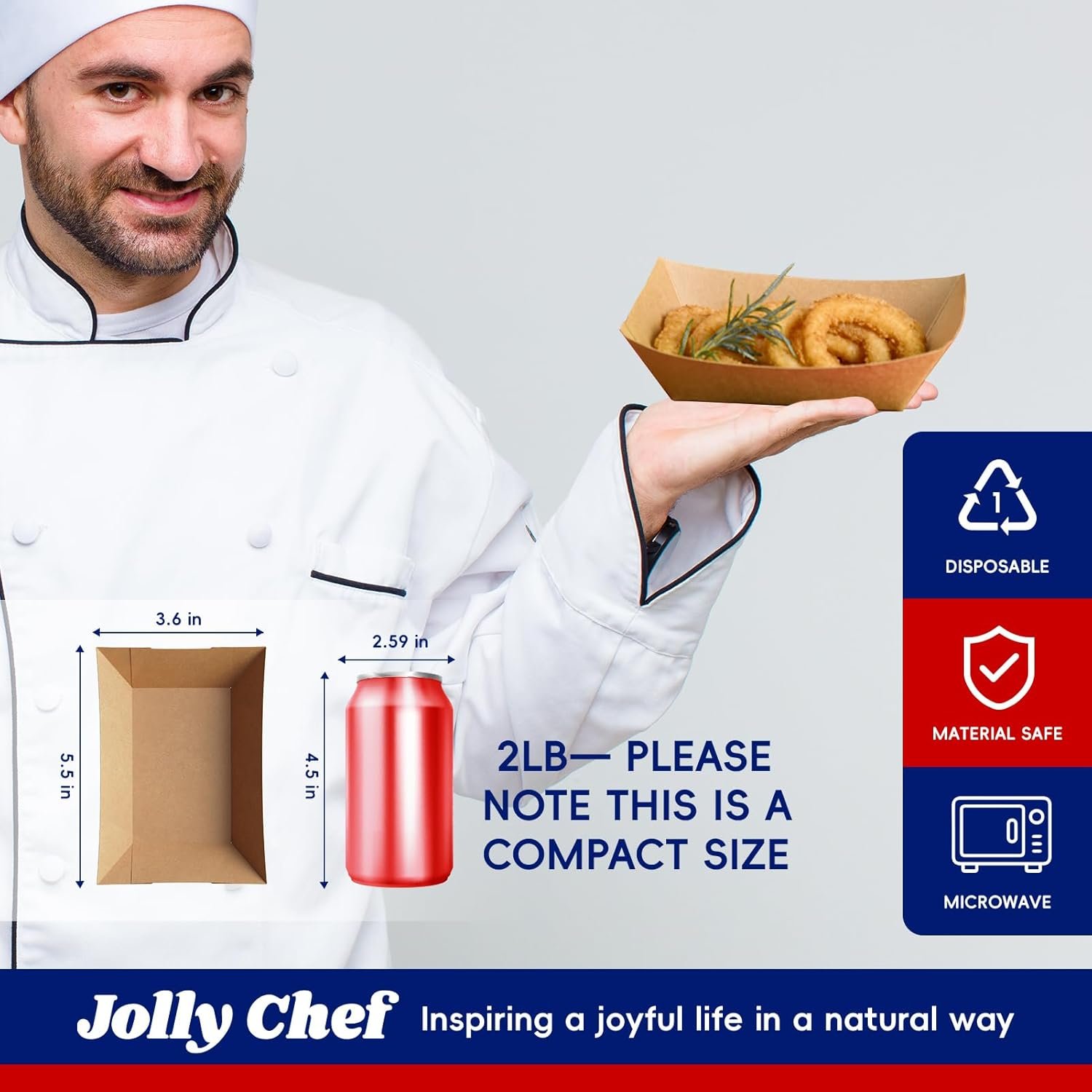 Logo Personalizzato Vaschette Carta Monouso da 2 lb Confezione 100 Barche dal Fornitore con Marchio Bianco per Snack Patatine Nachos Hot Dog Tacos BBQ
