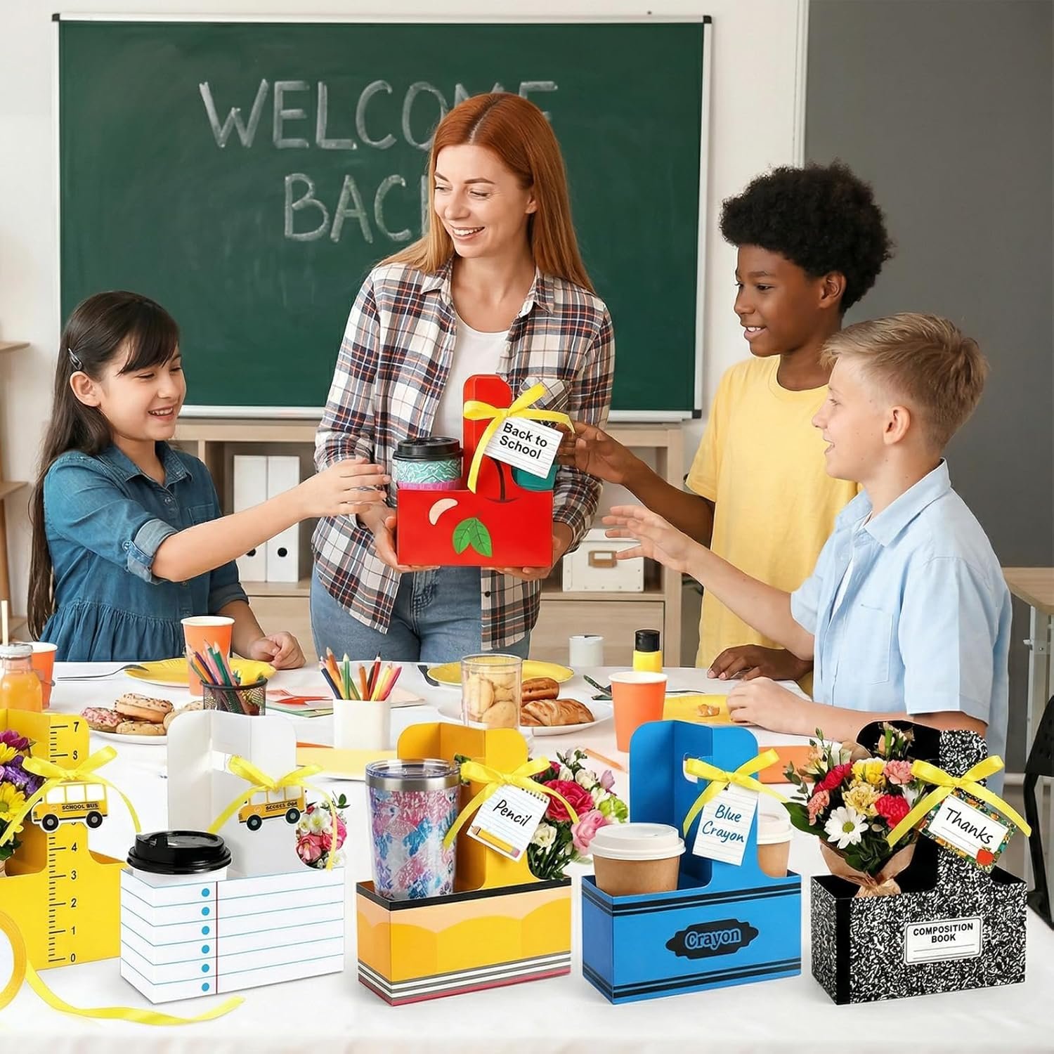 Marchio Bianco Portatazza per 2 Tazze con Biglietto Auguri Nastro Maniglia Logo Personalizzato Regali Apprezzamento Insegnanti Settimana Ringraziamento Ritorno Scuola Bomboniere 12 Set Fornitore Marchio Bianco Portatazza per 2 Tazze con Biglietto Auguri Nastro Maniglia Logo Personalizzato Regali Apprezzamento Insegnanti Settimana Ringraziamento Ritorno Scuola Bomboniere 12 Set Fornitore