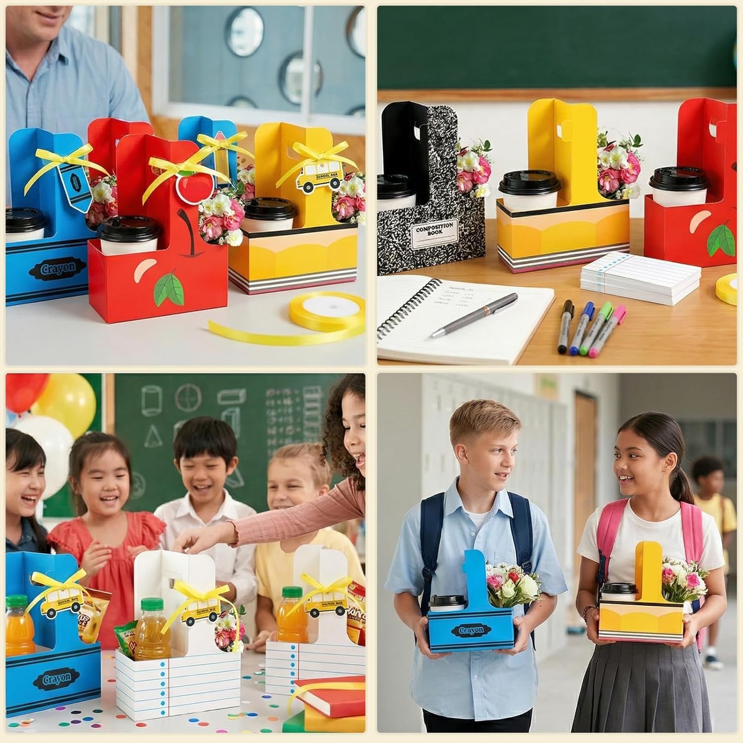 Marchio Bianco Portatazza per 2 Tazze con Biglietto Auguri Nastro Maniglia Logo Personalizzato Regali Apprezzamento Insegnanti Settimana Ringraziamento Ritorno Scuola Bomboniere 12 Set Fornitore Marchio Bianco Portatazza per 2 Tazze con Biglietto Auguri Nastro Maniglia Logo Personalizzato Regali Apprezzamento Insegnanti Settimana Ringraziamento Ritorno Scuola Bomboniere 12 Set Fornitore