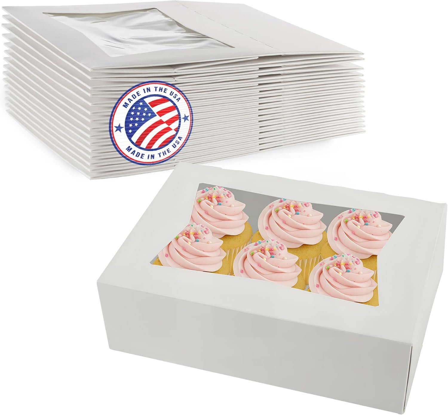 Logo Personalizzato Scatole per Cupcake 8