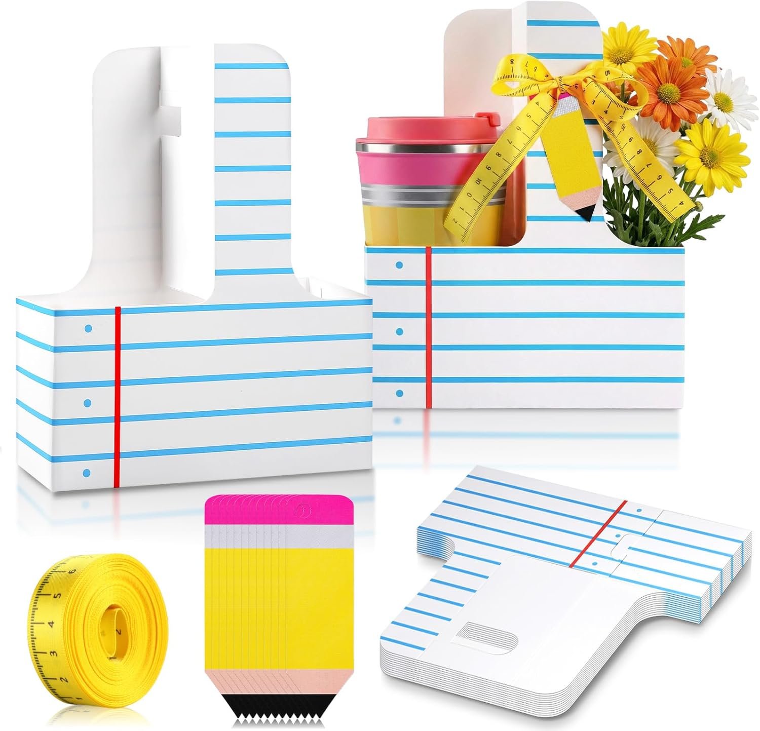 Logo Personalizzato Set da 12 Portatazza per 2 Tazze Design Quaderno con Biglietto Auguri Nastro Portafiori Monouso con Maniglia Marchio Bianco per Regali Insegnanti Fine Anno Laurea Ritorno Scuola dal Fornitore Logo Personalizzato Set da 12 Portatazza per 2 Tazze Design Quaderno con Biglietto Auguri Nastro Portafiori Monouso con Maniglia Marchio Bianco per Regali Insegnanti Fine Anno Laurea Ritorno Scuola dal Fornitore